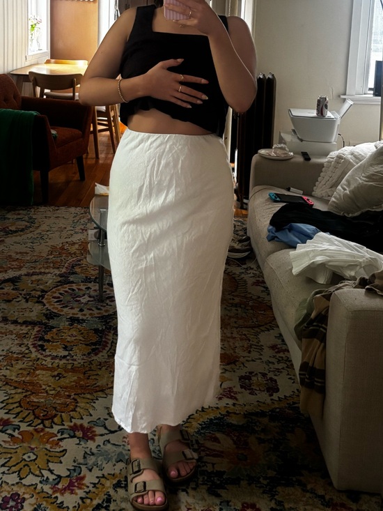 Abercrombie & Fitch Dresses & Skirts - Abercrombie & Fitch White Maxi Skirt XXS P